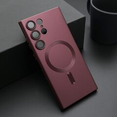 Zastitna maska (futrola) ELEGANT MAGSAFE - Samsung Galaxy S23 Ultra 5G crvena (MS).