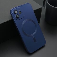 Zastitna maska (futrola) ELEGANT MAGSAFE - iPhone 12 plava (MS).