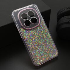 Zastitna maska (futrola) CRYSTAL GLOW - Xiaomi Redmi Note 15 5G roze (MS).