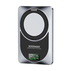 Univerzalna Back Up Baterija Magsafe Moxom MX-PB182 360 Rotate PD20W+15W magnetic fast 5000mAh crni (MS).