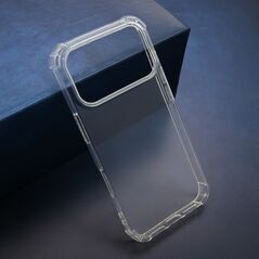 Zastitna silikonska maska (futrola) CRASHPROOF - iPhone 17 Pro providna (MS).