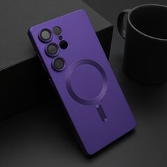 Zastitna maska (futrola) ELEGANT MAGSAFE - Samsung S938 Galaxy S25 Ultra 5G ljubicasta (MS).