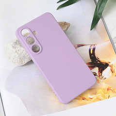 Zastitna maska (futrola) Teracell Soft Velvet - Samsung S931 Galaxy S25 ljubicasta.