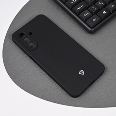 Zastitna maska (futrola) Teracell Skin - Samsung A266 Galaxy A26 5G mat crna.