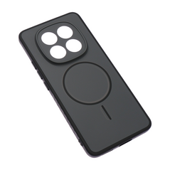 Zastitna maska (futrola) Magsafe mat Line - Xiaomi Redmi Note 15 Pro 4G crna.