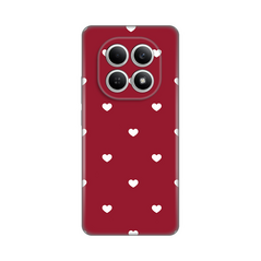 Zastitna ultra tanka (skin) maska / futrola PRINT - Xiaomi Redmi Note 15 4G/5G Burgundy Hearts.