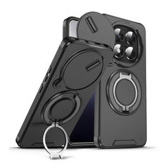 Zastitna maska (futrola) CamShield Ring stand - Xiaomi Redmi Note 15 Pro Plus 5G (EU) crna.