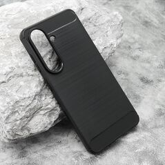 Zastitna silikonska maska (futrola) BRUSHED - Samsung S941 Galaxy S26 5G crna (MS).