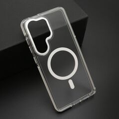 Zastitna maska (futrola) Transparent LOOK MagSafe - Samsung S948 Galaxy S26 Ultra 5G bela (MS).