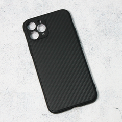 Zastitna maska (futrola) Carbon fiber - iPhone 11 Pro crna.