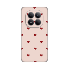 Zastitna silikonska maska (futrola) PRINT - Xiaomi Redmi Note 15 Pro 5G Beige Hearts.