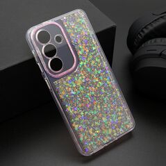 Zastitna maska (futrola) CRYSTAL GLOW - Samsung S941 Galaxy S26 5G roze (MS).