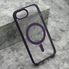 Zastitna maska (futrola) BORDER MagSafe - iPhone 16e/17e (6.1) ljubicasta (MS).