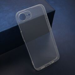 Zastitna silikonska maska (futrola) CLEAR STRONG - iPhone 16e/17e (6.1) providna (MS).
