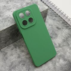 Zastitna silikonska maska (futrola) Pro Camera - Huawei Honor X7d/Honor Smart 400 4G tamno zelena (MS).