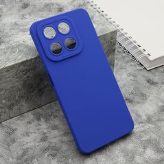 Zastitna silikonska maska (futrola) Pro Camera - Huawei Honor X7d/Honor Smart 400 4G tamno plava (MS).