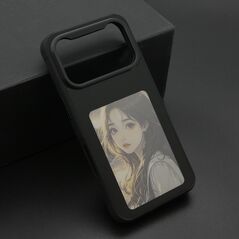 Zastitna maska (futrola) SMART COVER Corning Glass - iPhone 17 Pro crna (MS).