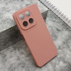 Zastitna silikonska maska (futrola) Pro Camera - Huawei Honor X7d/Honor Smart 400 4G roze (MS).