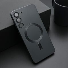 Zastitna maska (futrola) ELEGANT MAGSAFE - Samsung S916B Galaxy S23 Plus 5G crna (MS).