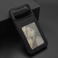 Zastitna maska (futrola) SMART COVER Corning Glass - iPhone 17 Pro Max (6.9) crna (MS).