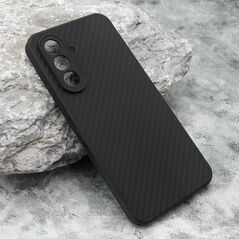 Zastitna silikonska maska (futrola) CARBON LIGHT - Samsung A366 Galaxy A36 5G crna (MS).