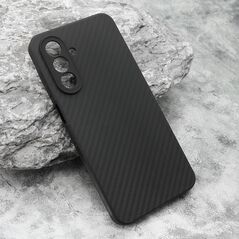 Zastitna silikonska maska (futrola) CARBON LIGHT - Samsung A266 Galaxy A26 5G crna (MS).