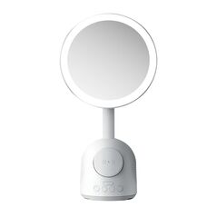 Zvucnik bluetooth + Ogledalo makeup + Bezicni punjac MagSafe SY-W02250 sivi (MS).