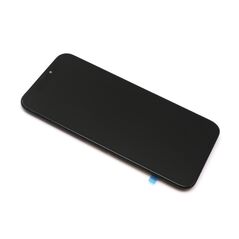 LCD displej (ekran) - Iphone XR + Touch screen crni APLONG Original Material (MS).