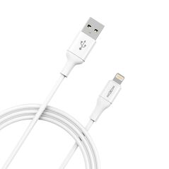 USB data kabl Moxom MX-CB296 3A Lightning beli (MS).