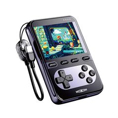 Univerzalna Back Up Baterija MagSafe Moxom MX-PB192 Mini game console PD20W + 15W wireless Type-C to Type-C 5000mAh crni (MS).