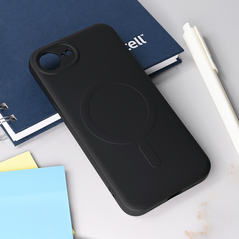 Zastitna maska (futrola) Teracell Giulietta Magsafe - iPhone 16e/17e 6.1 crna.