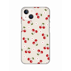 Zastitna silikonska maska (futrola) PRINT - iPhone 13 Cherry and Flowers.