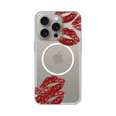 Zastitna maska (futrola) print Magsafe - iPhone 15 Pro 6.1 Kisses.