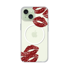 Zastitna maska (futrola) print Magsafe - iPhone 15 Kisses.
