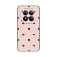 Zastitna silikonska maska (futrola) PRINT - Xiaomi Redmi Note 15 Pro Plus 5G Beige Hearts.