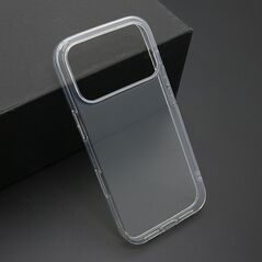 Zastitna ultra tanka (skin) maska / futrola PROTECT - iPhone 17 Pro providna (bela) (MS).