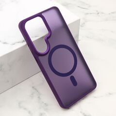 Zastitna maska (futrola) SILKY MAGSAFE II - Samsung S948 Galaxy S26 Ultra 5G ljubicasta (MS).