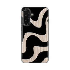 Zastitna ultra tanka (skin) maska / futrola PRINT - Samsung A366 Galaxy A36 5G crni Flow.
