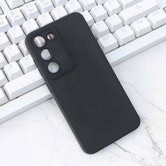 Zastitna maska (futrola) Silikon Pro Camera - Samsung S911 Galaxy S23 5G crna.