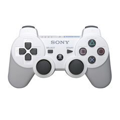 DualShock 3 Joypad for PS3 Ceramic beli (white) ORG (MS).