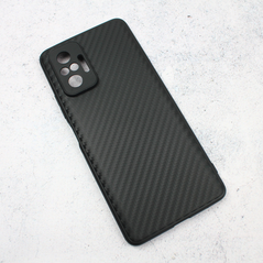 Zastitna maska (futrola) Carbon fiber - Xiaomi Redmi Note 10 Pro/Redmi Note 10 Pro Max crna.