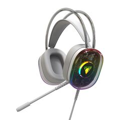 Slusalice gejmerske RGB - mikrofonom GH580 sive JEDEL (MS).