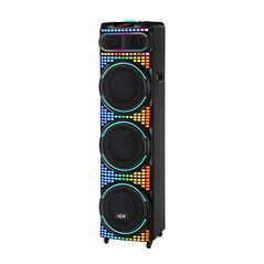 Zvucnik bluetooth NDR-3260 100W 3*12 inca sa dva mikrofona crni (MS).