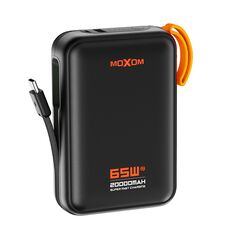 Univerzalna Back Up Baterija Moxom MX-PB188 65W super fast 20000MAH Type C crni (MS).
