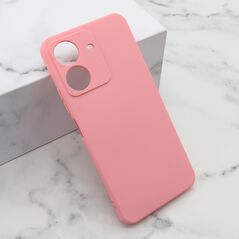 Zastitna maska (futrola) Soft Silicone - Xiaomi Redmi 13C/Poco C65 pro roze (MS).