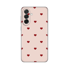 Zastitna silikonska maska (futrola) PRINT - Samsung A376 Galaxy A37 5G Beige Hearts.