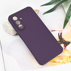 Zastitna maska (futrola) Teracell Soft Velvet - Samsung A566 Galaxy A56 5G ljubicasta.