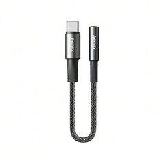 Adapter REMAX Velocity CB08 Type C na 3.5mm 0.12m.