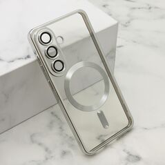 Zastitna maska (futrola) CAMERA PROTECT MAGSAFE - Samsung S941 Galaxy S26 5G srebrna (MS).