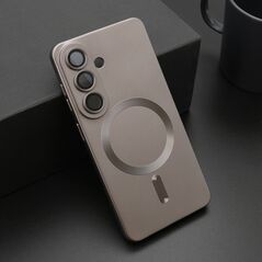 Zastitna maska (futrola) ELEGANT MAGSAFE - Samsung S941 Galaxy S26 5G siva (MS).